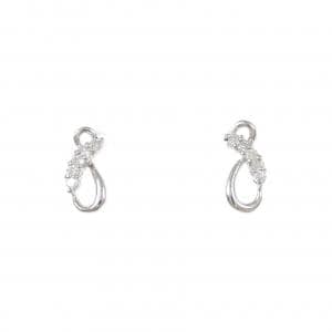 PT900 ダイヤモンド ピアス 0.10CT