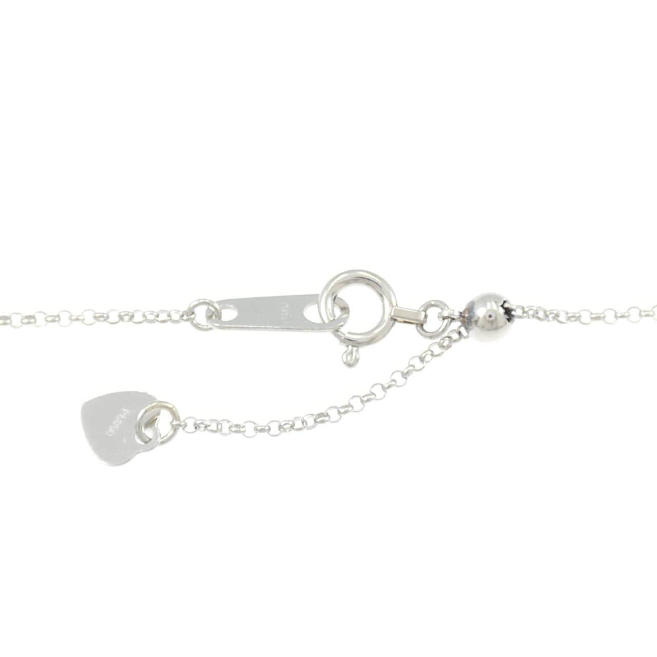 PT900/PT850 ダイヤモンド ネックレス 0.587CT G I1 ペアシェイプ