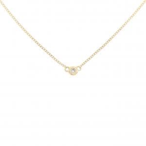 K18YG ダイヤモンド ネックレス 0.03CT