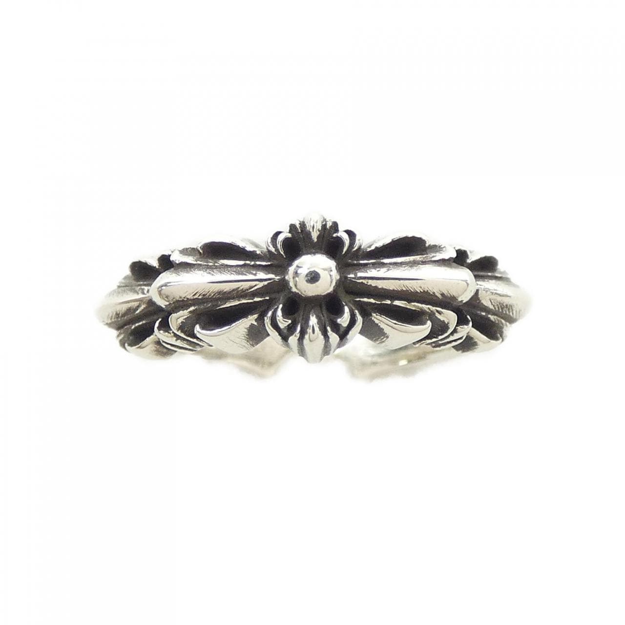 クロムハーツ CHROME HEARTS BABY CLSC DBL FLRL CRS OPEN ベイビークラシック 207159922SLVXXX001 RING