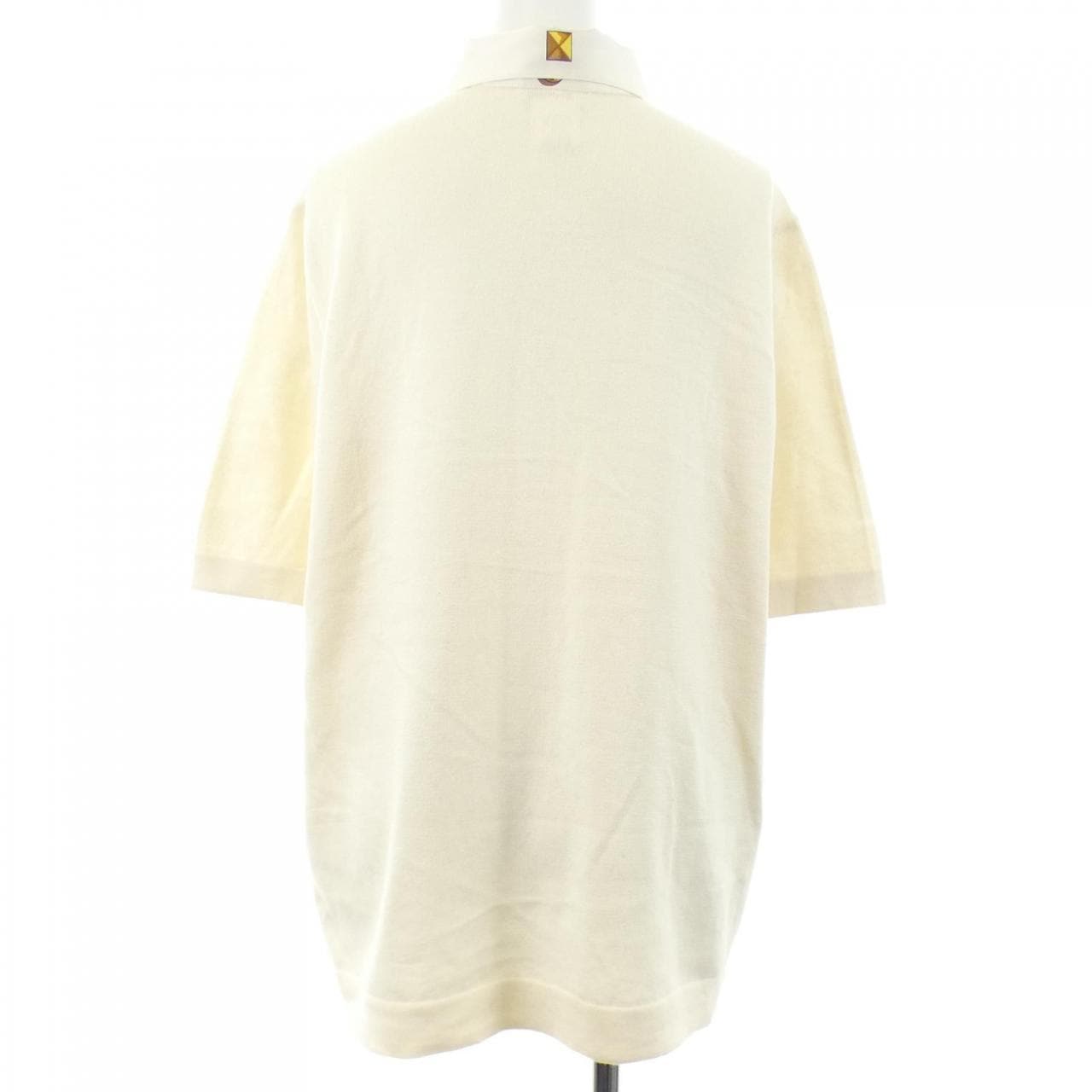 HERMES Les Cles Twill Laine Top