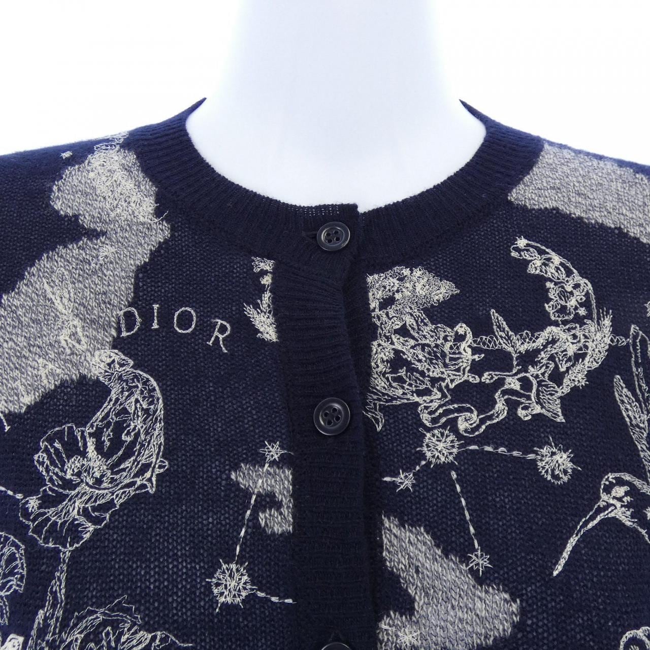 クリスチャンディオール CHRISTIAN DIOR DIOR ZODIAC 244G63AM146 カーディガン