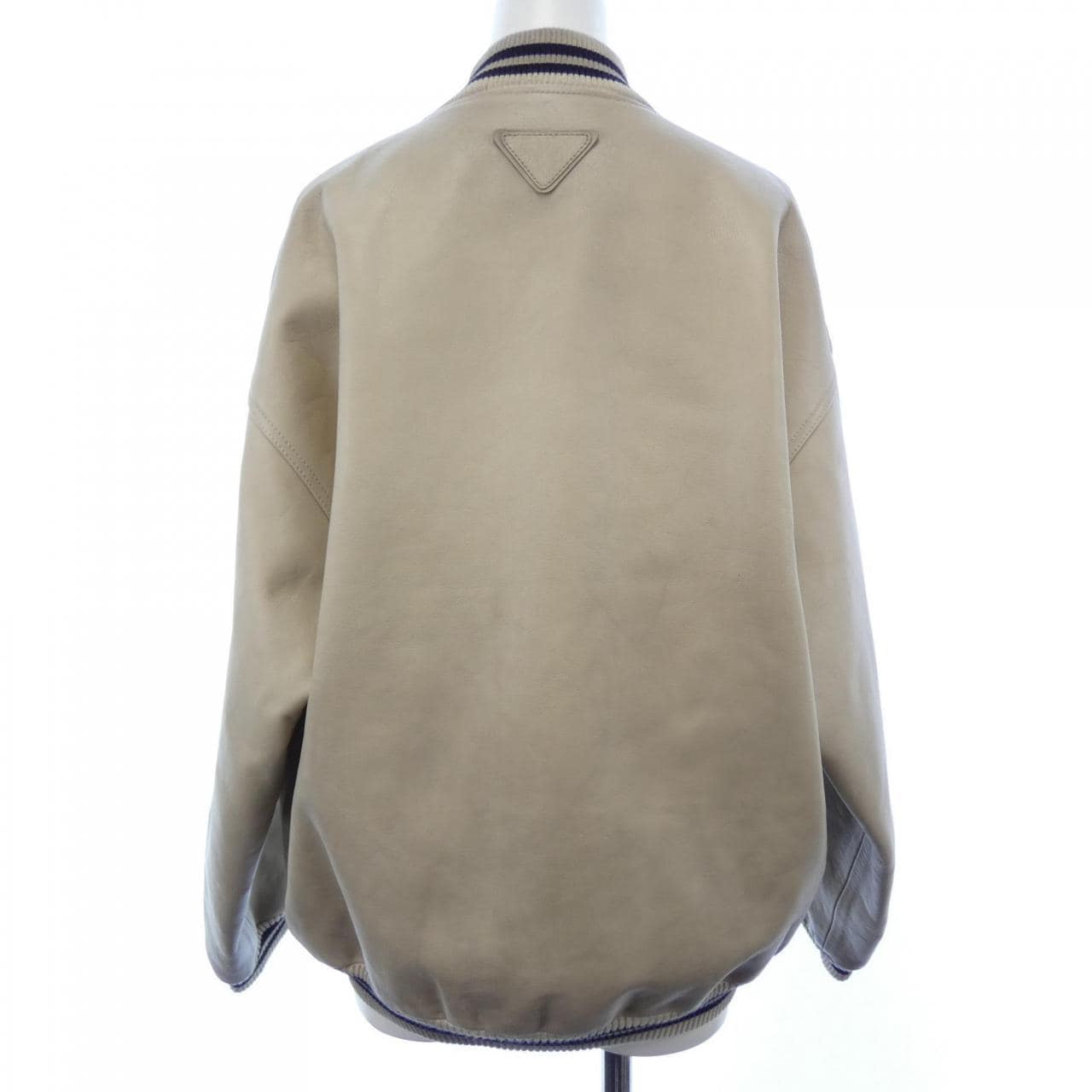 プラダ PRADA パッチツキ レザー ボンバージャケット 58A190 SOOO 15Y0 レザージャケット