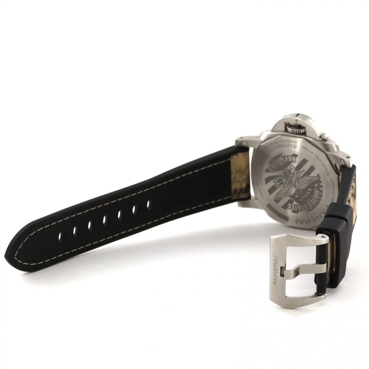 パネライ サブマーシブル ネイビーシールズ PAM01518 SS 自動巻
