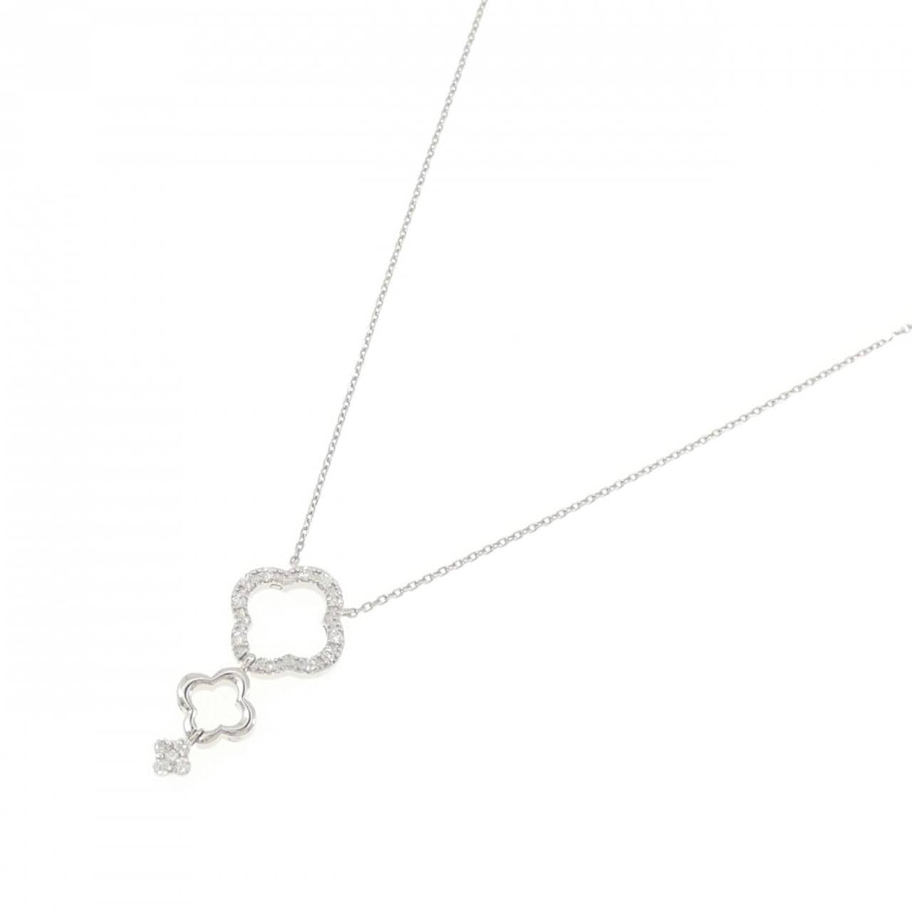 PT900/PT850 ダイヤモンド ネックレス 0.16CT