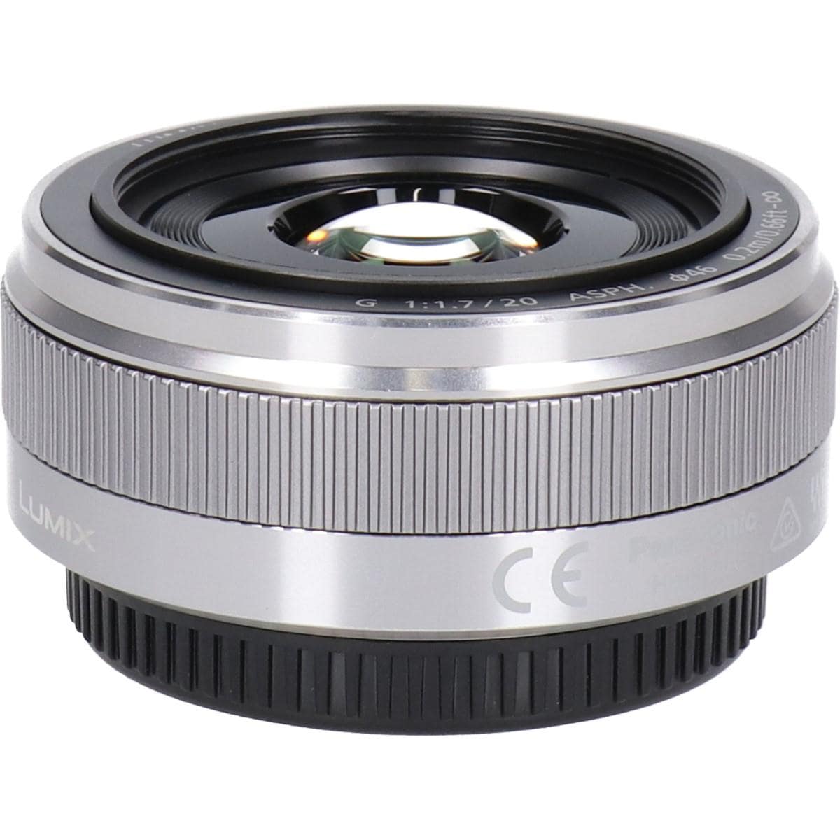 Ｇ２０ｍｍ　Ｆ１．７ＩＩ（Ｈ－Ｈ０２０Ａ）　シルバー