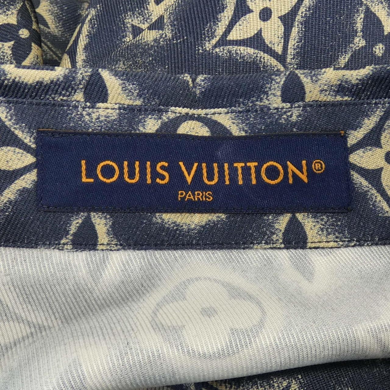 ルイヴィトン LOUIS VUITTON モノグラムシルクショーツショートスリーブシャツ HPS34WZ49 S/Sシャツ