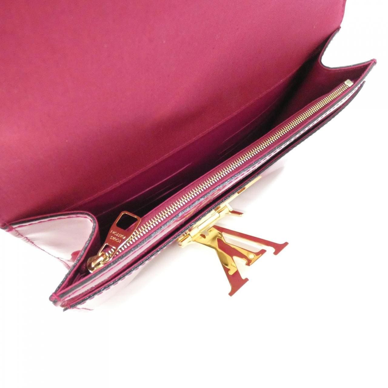 ルイヴィトン ヴェルニ ポシェット ルイーズ GM M94270 クラッチバッグ