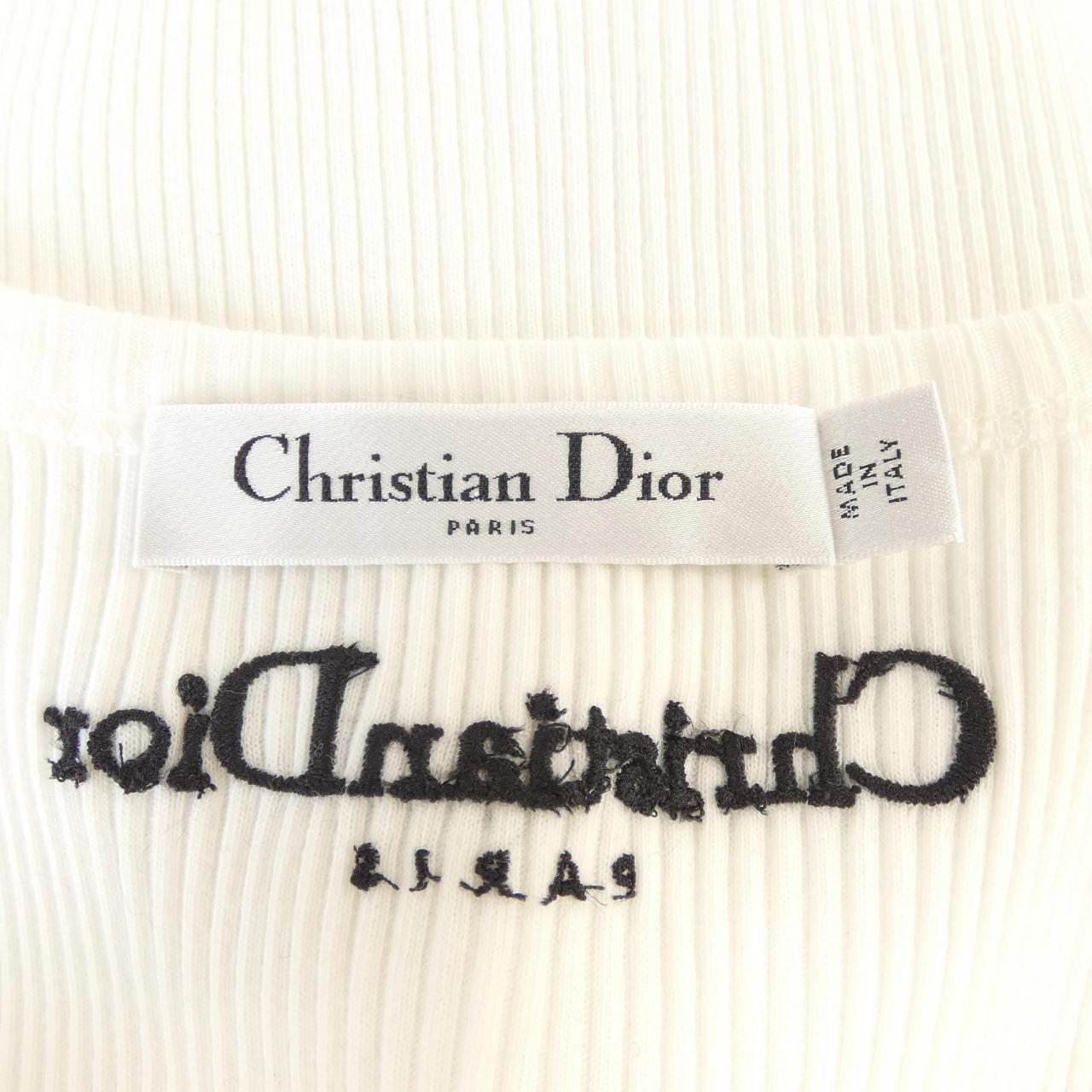 クリスチャンディオール CHRISTIAN DIOR リブコットンジャージー 343T50B4086 タンクトップ
