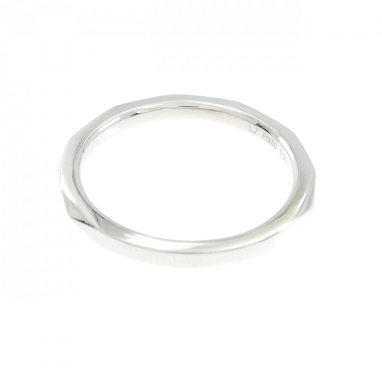 PT950 ダイヤモンド リング 0.01CT