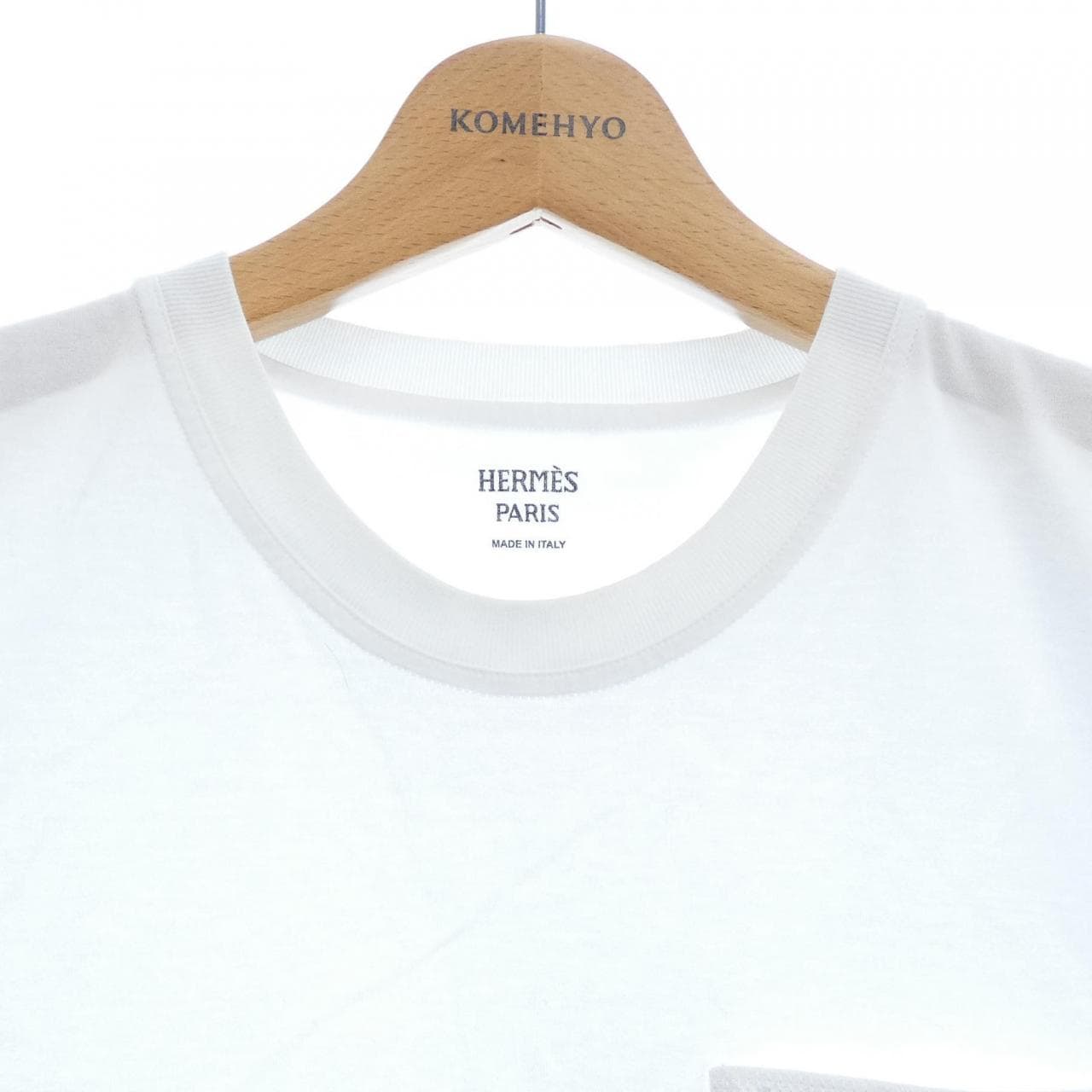 エルメス HERMES ドレス刺繍入りポケット 4E4515DA カットワンピース