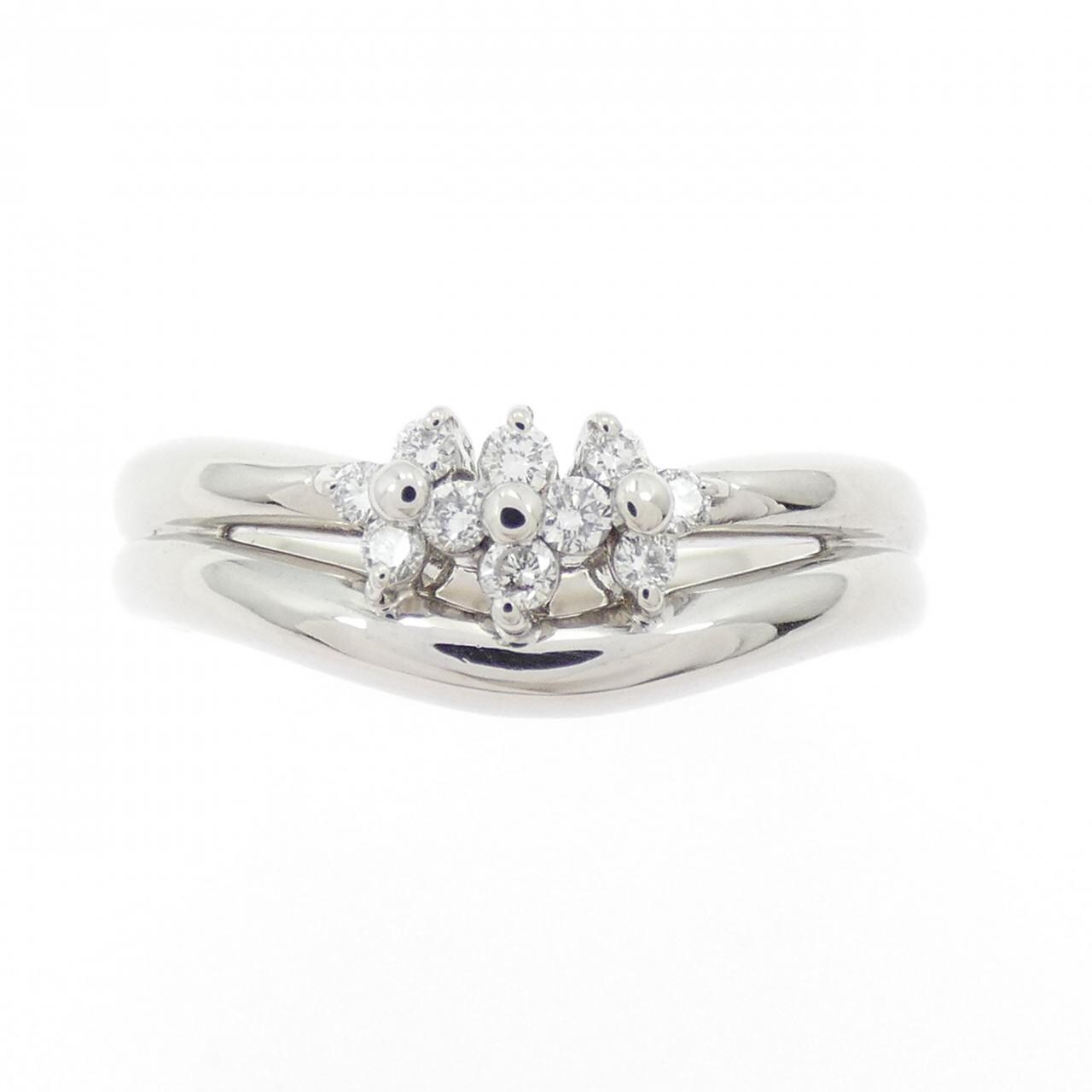 PT900 ダイヤモンド リング 0.12CT