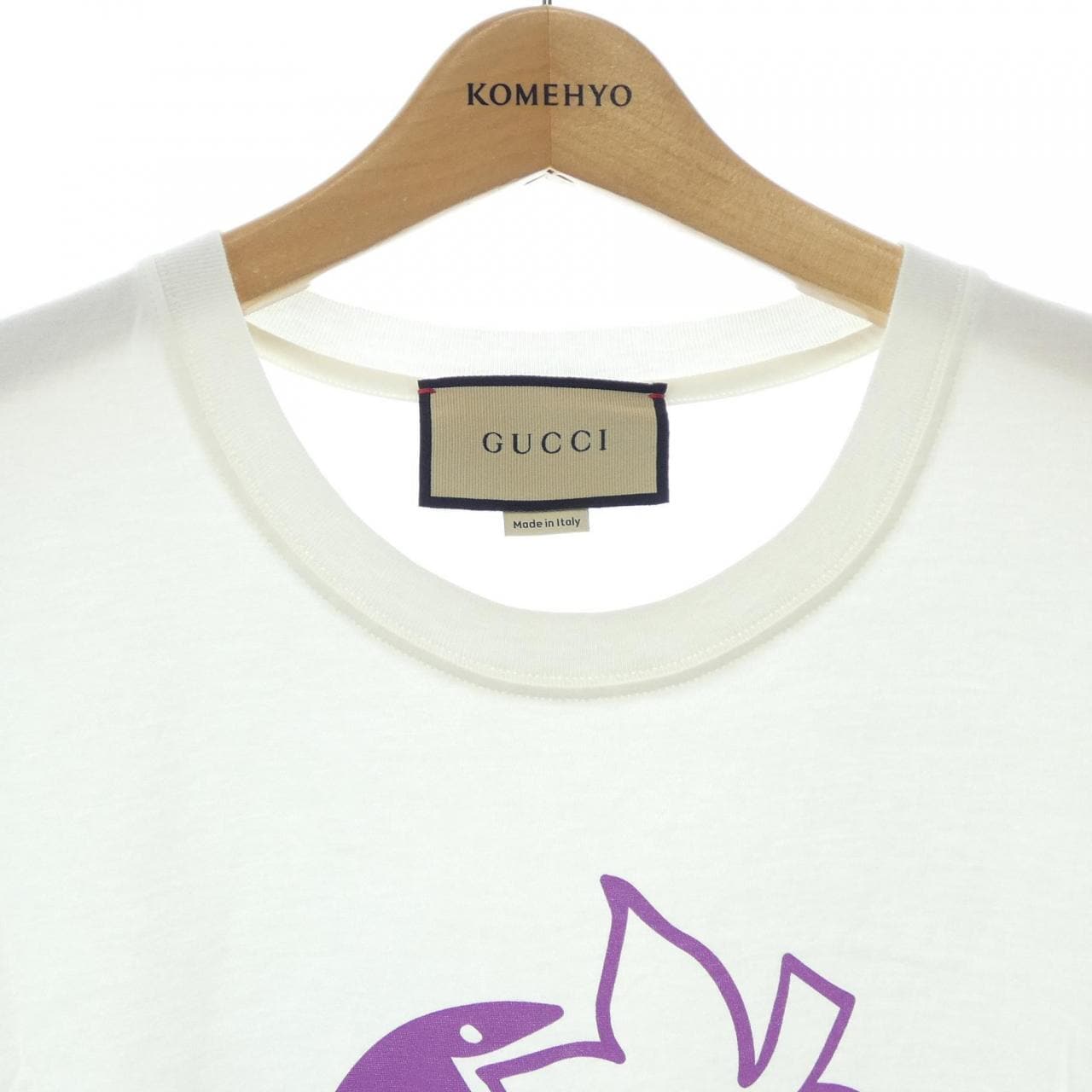 Gucci Strawberry Gucci Cotton T-shirt 548334 XJDWG T-shirt