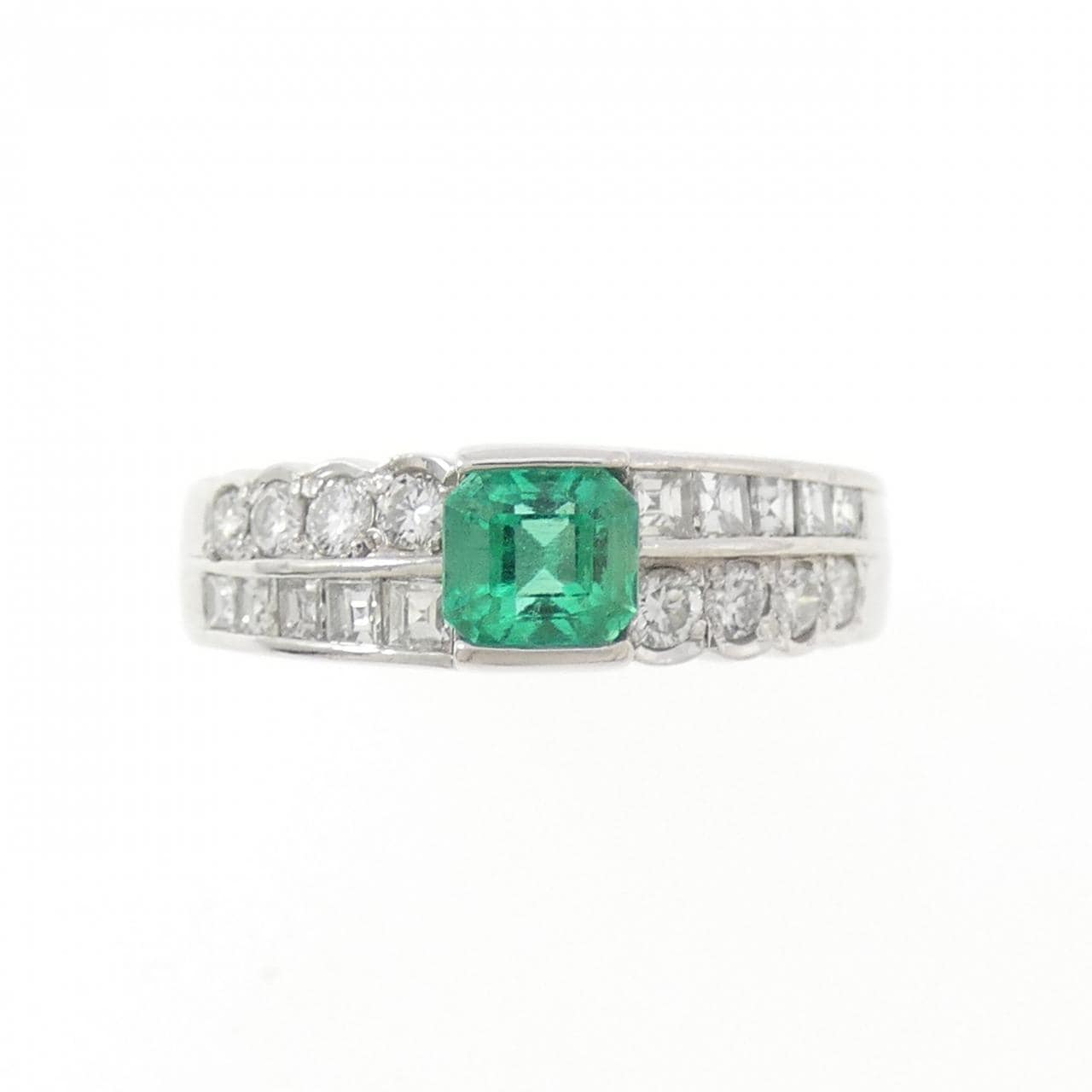 PT900 エメラルド リング 0.49CT