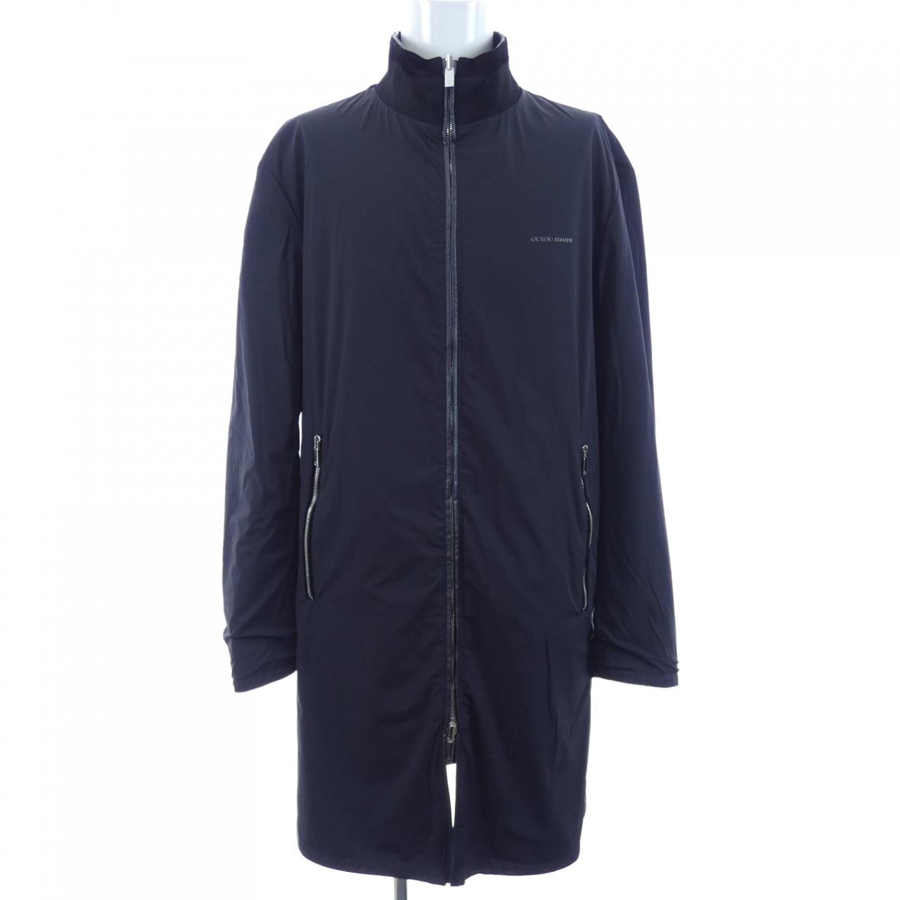 ジョルジオ アルマーニ GIORGIO ARMANI レザーコート