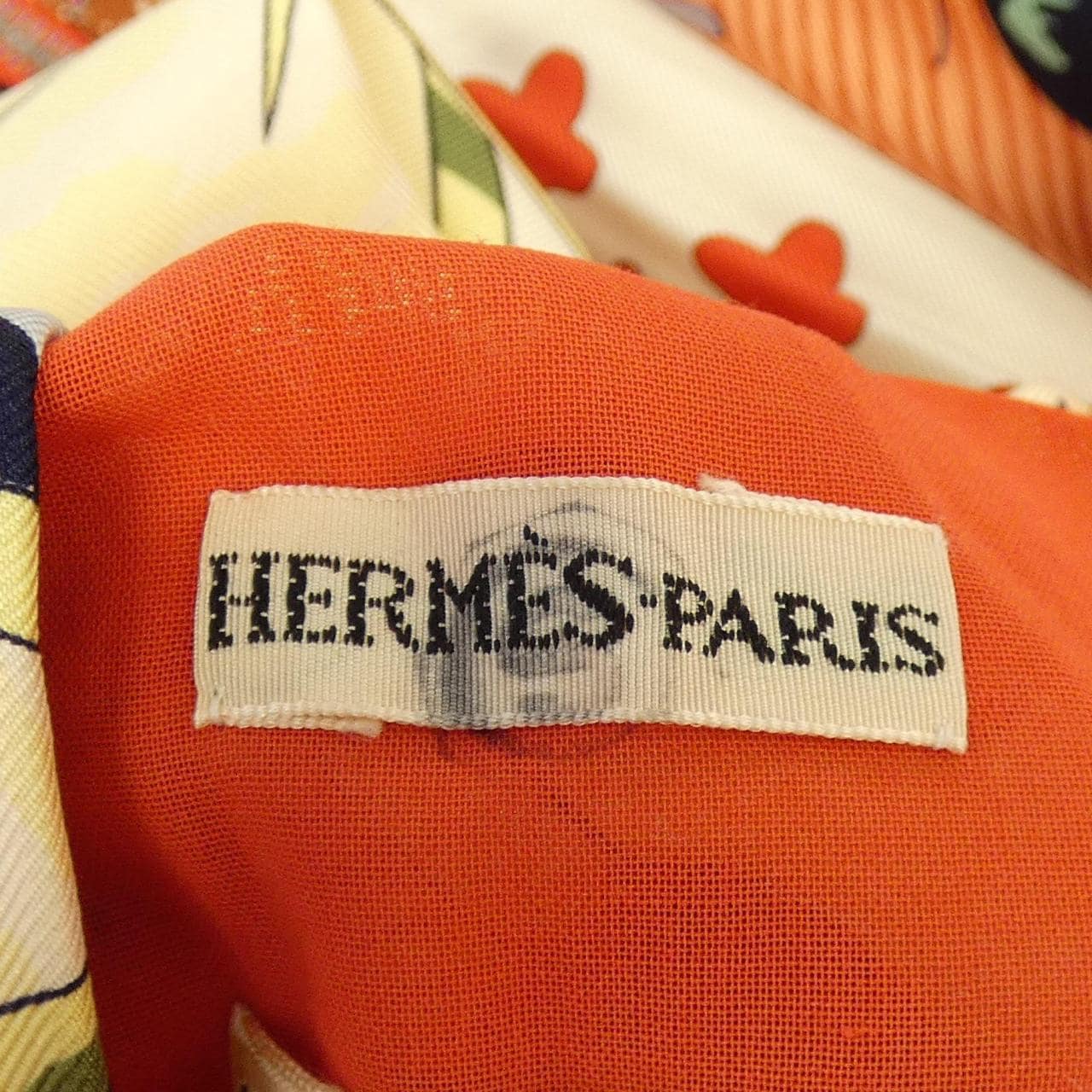 【ヴィンテージ】エルメス HERMES VARANGUES ツイルレーヌ ブルゾン