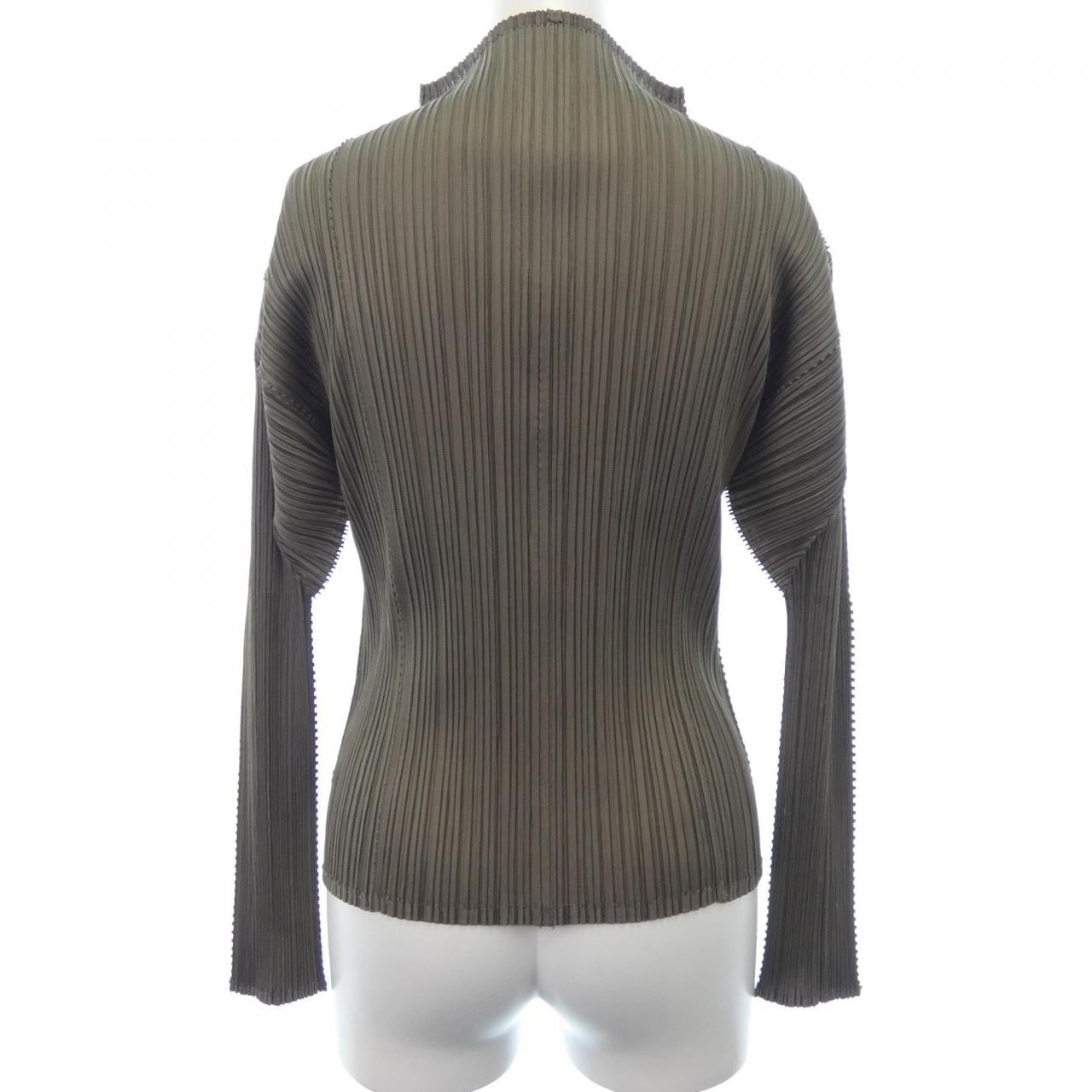 【ヴィンテージ】プリーツプリーズ PLEATS PLEASE 2004 チャイナボタン PP41-JK163 7559032 トップス