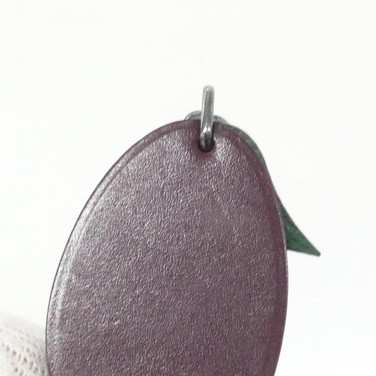 エルメス PRUNE フルーツ ポルト クレ 027894CA キーホルダー