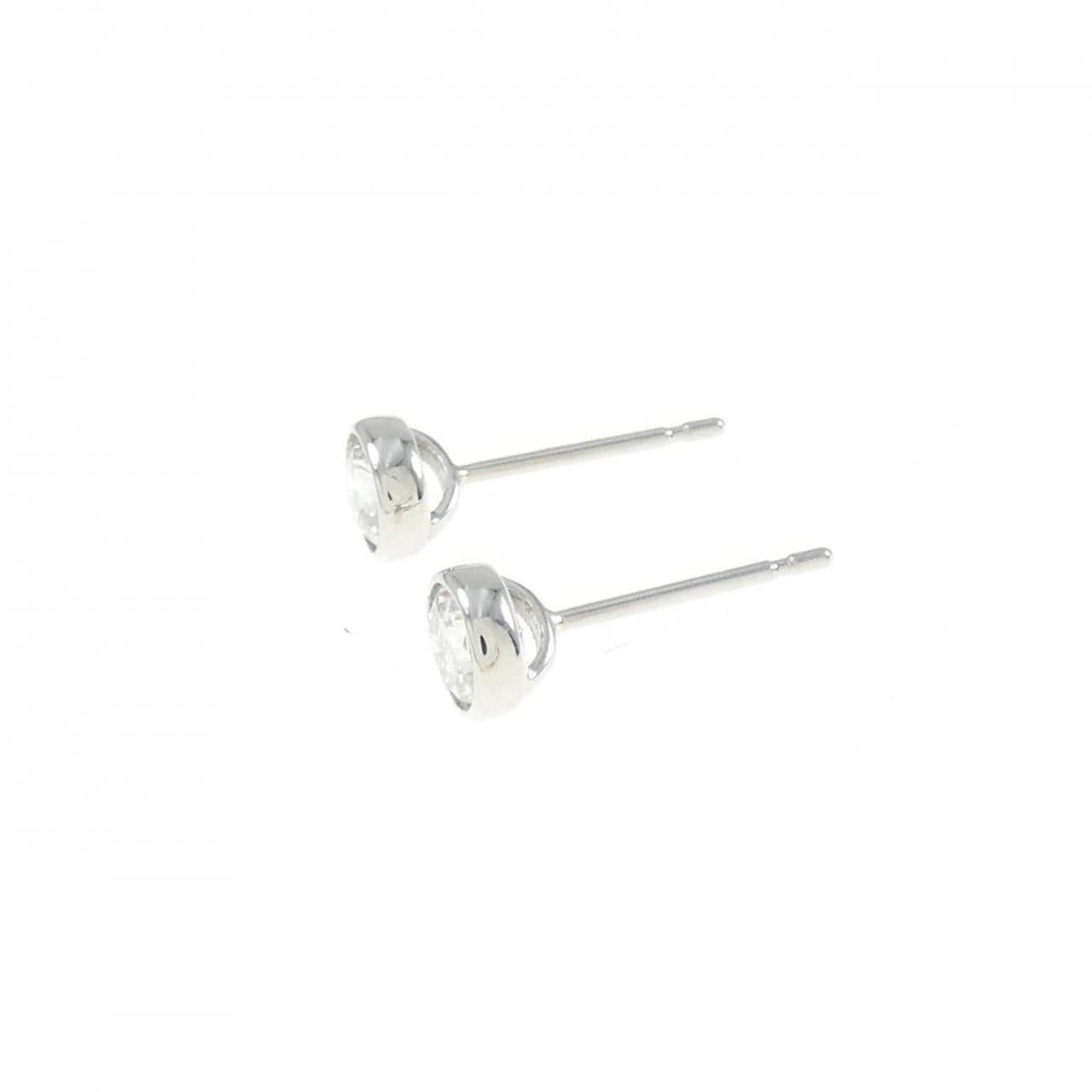 【リメイク】PT ダイヤモンド ピアス 0.30CT