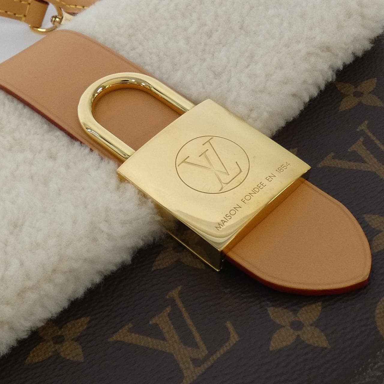 LOUIS VUITTON Monogram (Cozygram) Rocky BB M46318 Bag