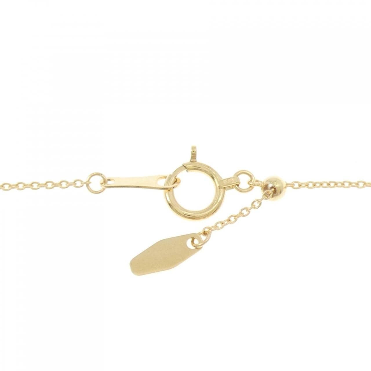 【再加工款】K18YG鑽石項鍊 0.317克拉 G色 SI2淨度 EXT H&C