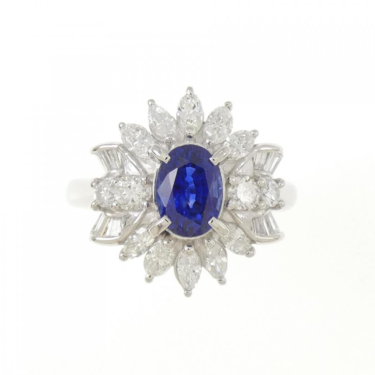 PT900 サファイヤ リング 1.17CT