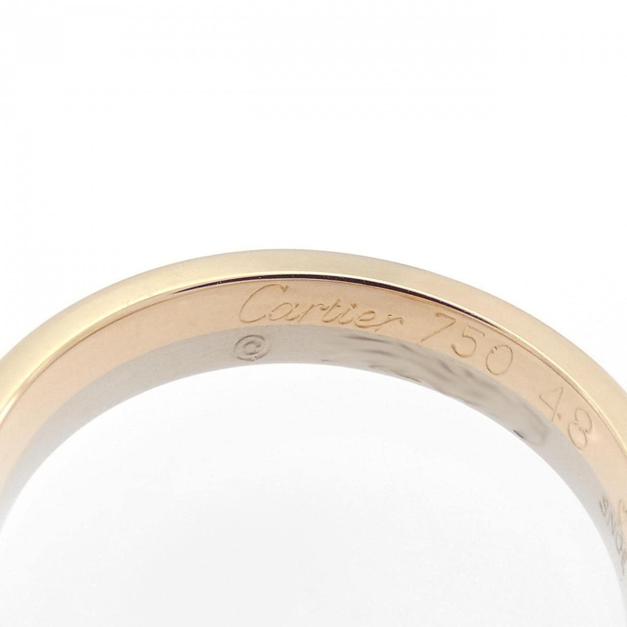 Cartier 2心形戒指