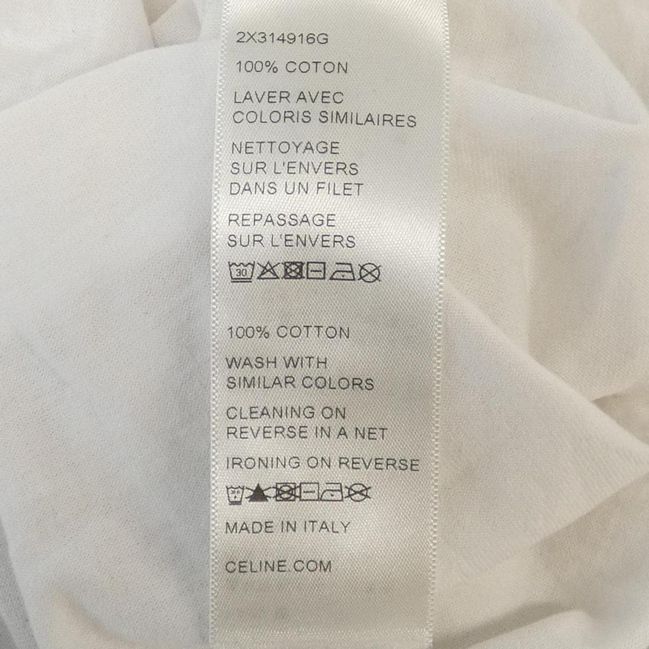 セリーヌ CELINE クラシックロゴ 2X314916G Tシャツ