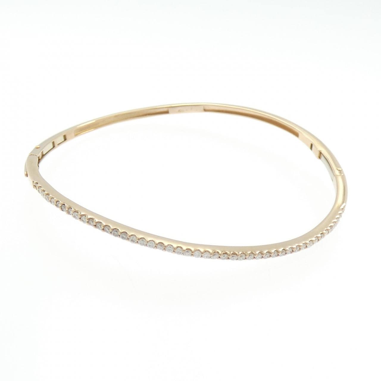 K18PG ダイヤモンド バングル 0.50CT