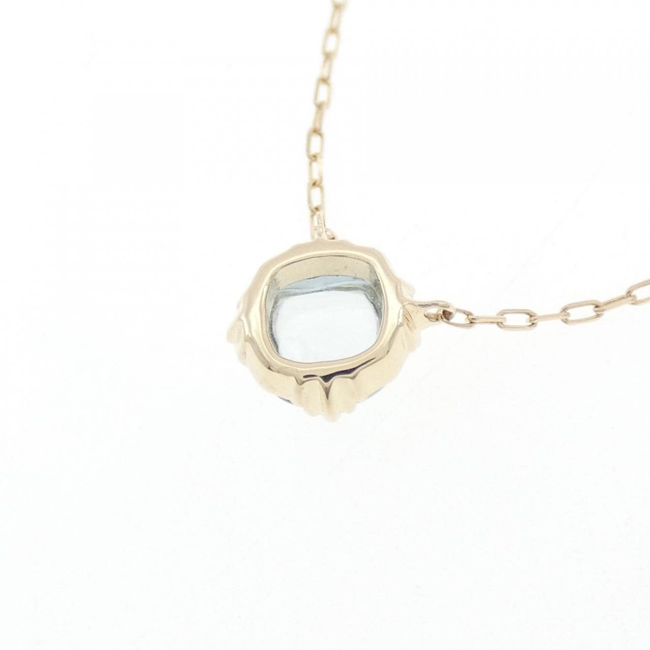 アガット アクアマリン ネックレス