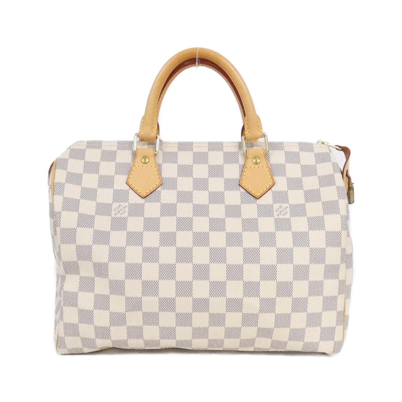 LOUIS VUITTON Damier Azure Speedy 30cm N41533 Boston Bag