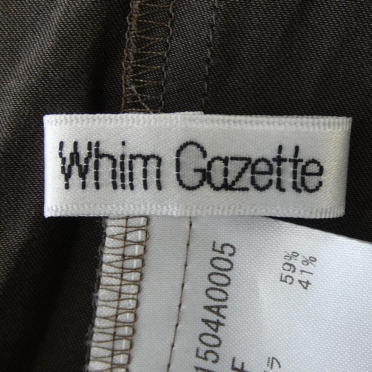 ウィムガゼット WHIM GAZETTE シャツ