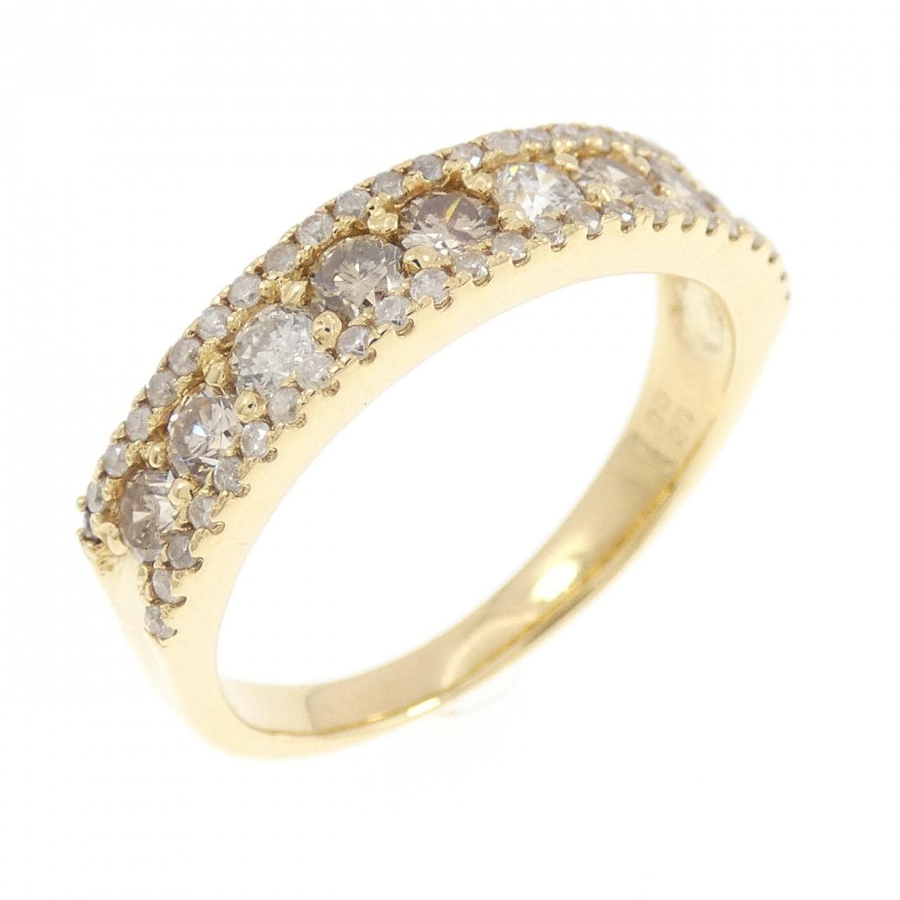 K18YG ダイヤモンド リング 0.80CT