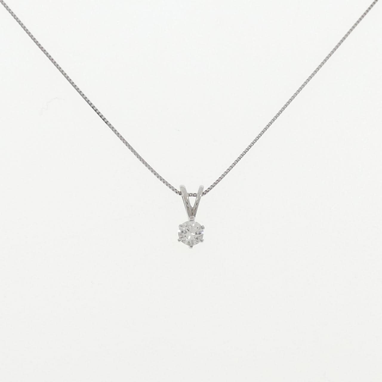 PT900/PT850 ダイヤモンド ネックレス 0.20CT