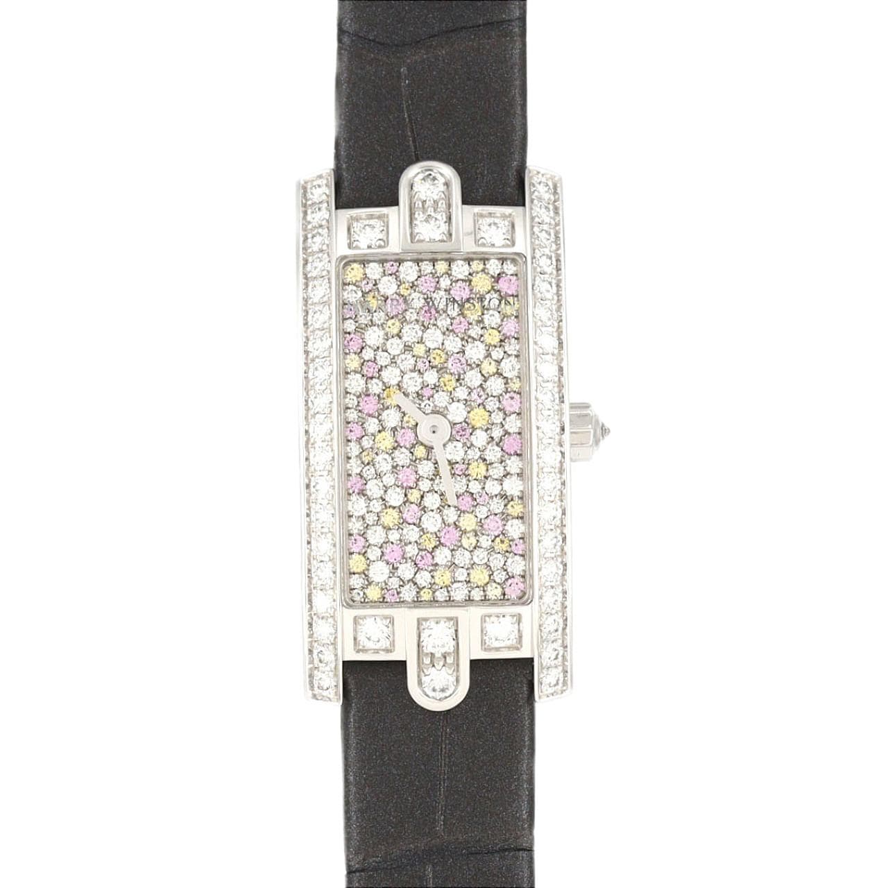 ハリーウィンストン アヴェニューCミニ･ブルーミング スノー LIMITED AVCQHM16WW059 WG クォーツ