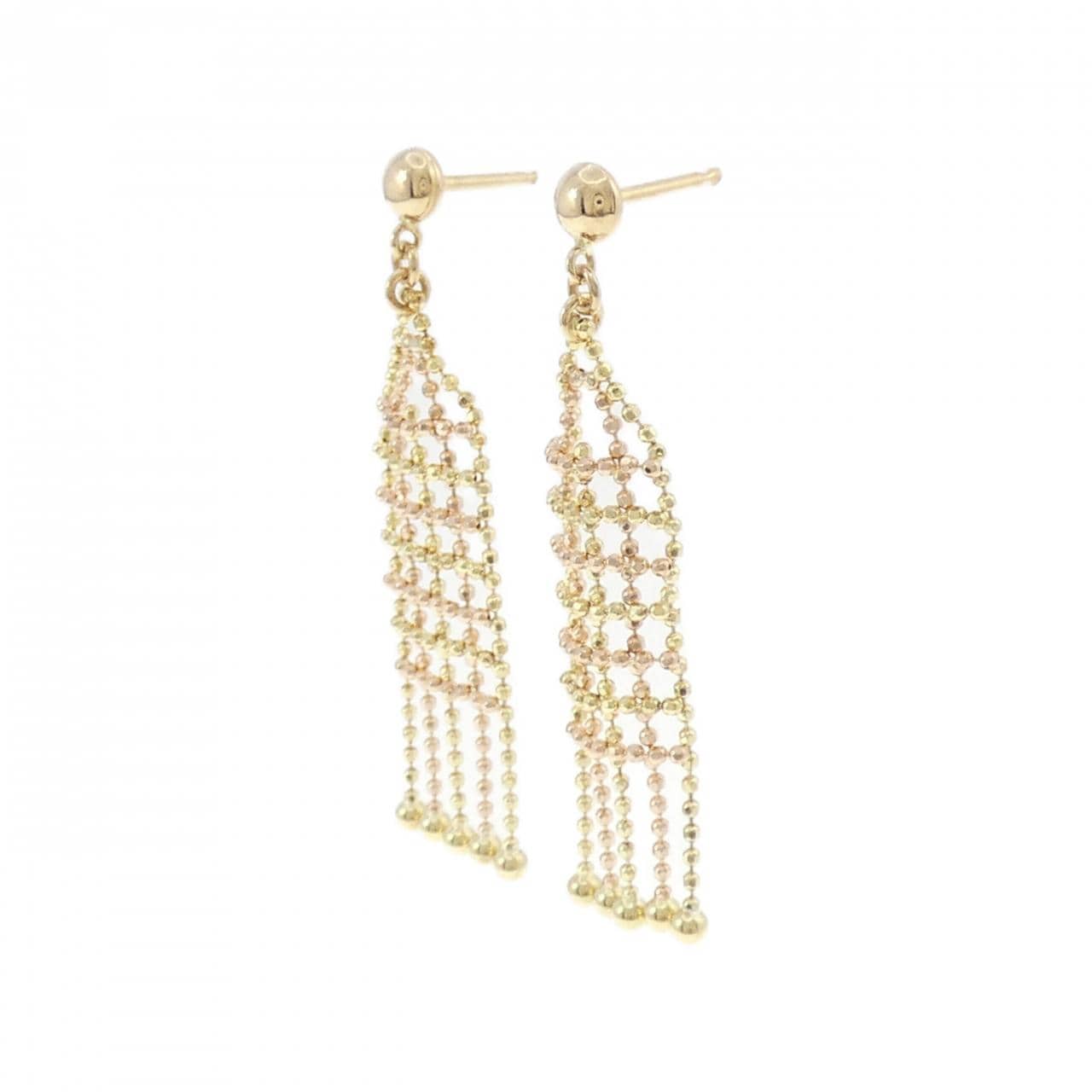 K18YG/K18PG ピアス