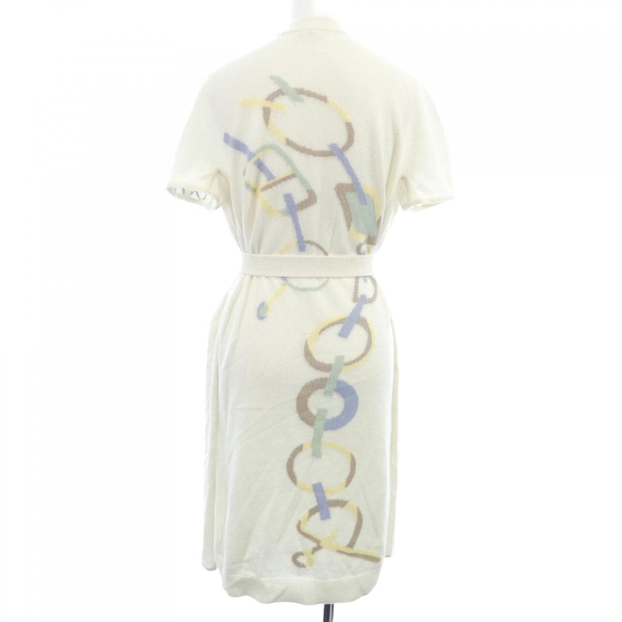 HERMES HERMES DO RE BOULCES 3H2838D4 斜纹 Reine 连衣裙