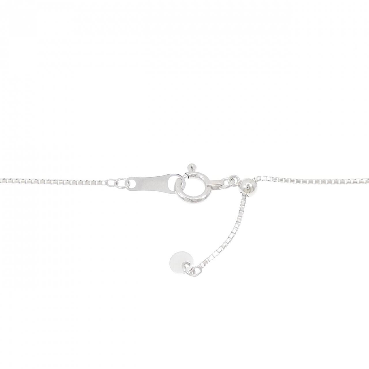 K18WG ドッグ サファイヤ ネックレス