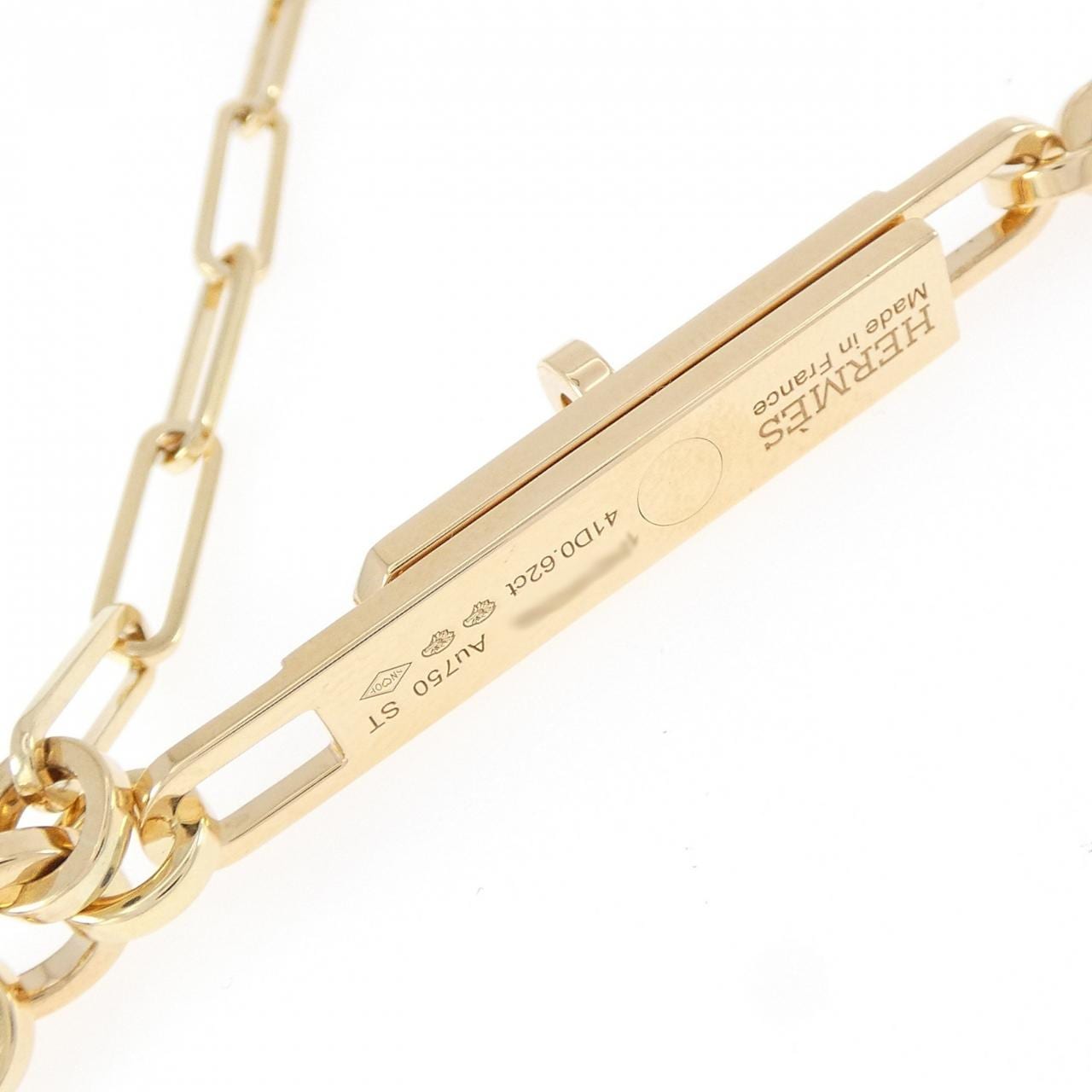 エルメス ケリー チェーン ラリアット スモール ネックレス 0.62CT