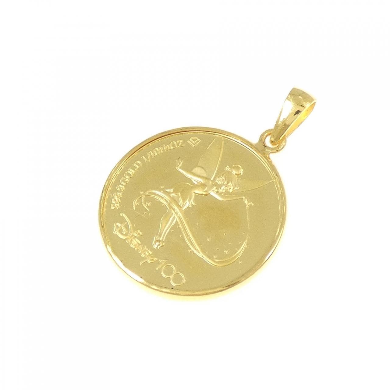 K24YG (框) 硬币吊坠