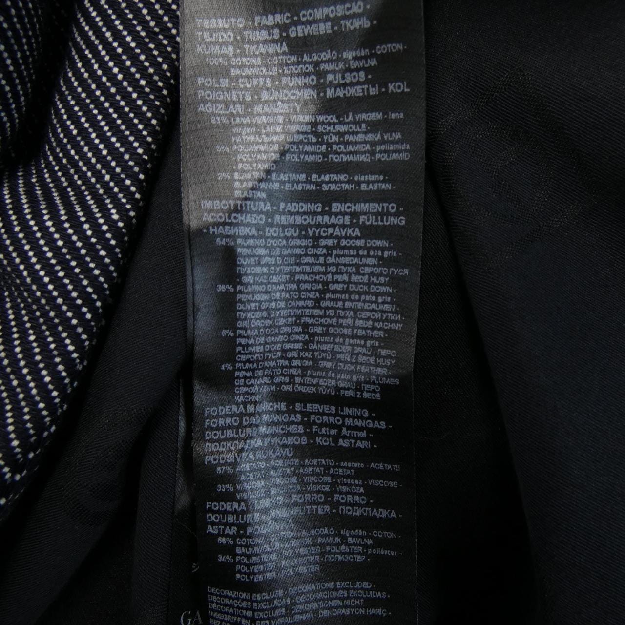 ジョルジオ アルマーニ GIORGIO ARMANI 6LSL6K SD2MZ ダウンコート