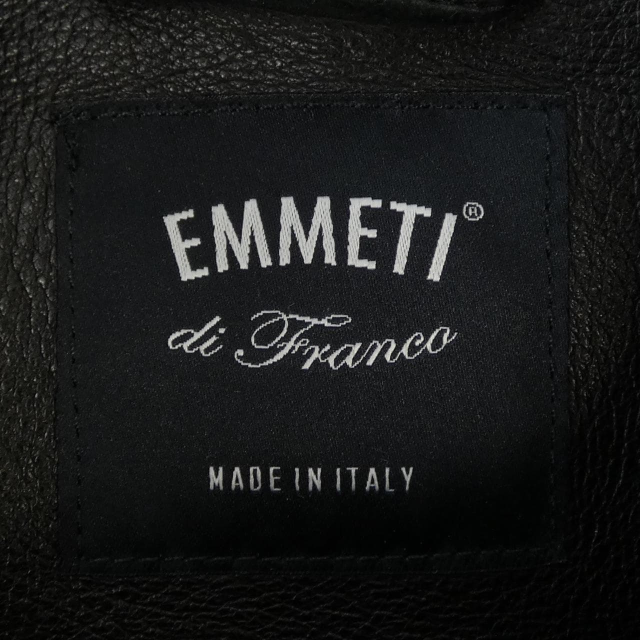 エンメティ EMMETI レザーライダースジャケット