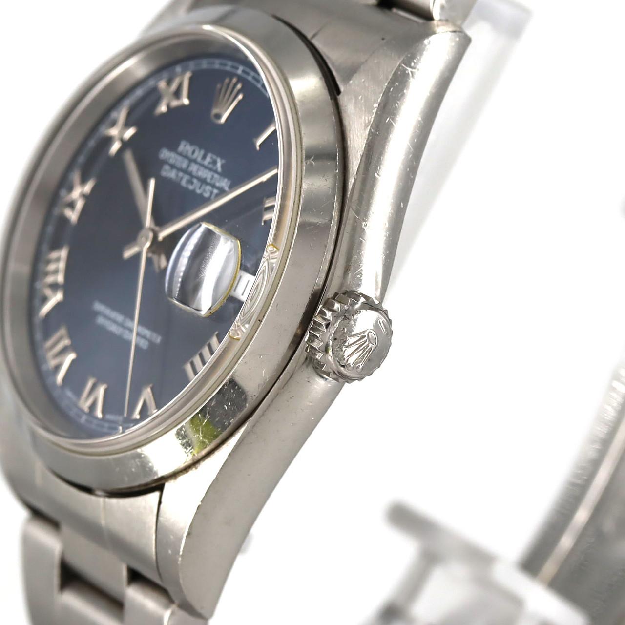 【ノーメンテナンス還元価格】ロレックス デイトジャスト 16200 SS 自動巻 U番