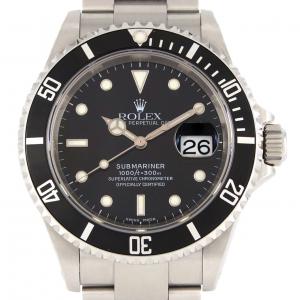 ロレックス サブマリーナーデイト 16610 SS 自動巻 Y番