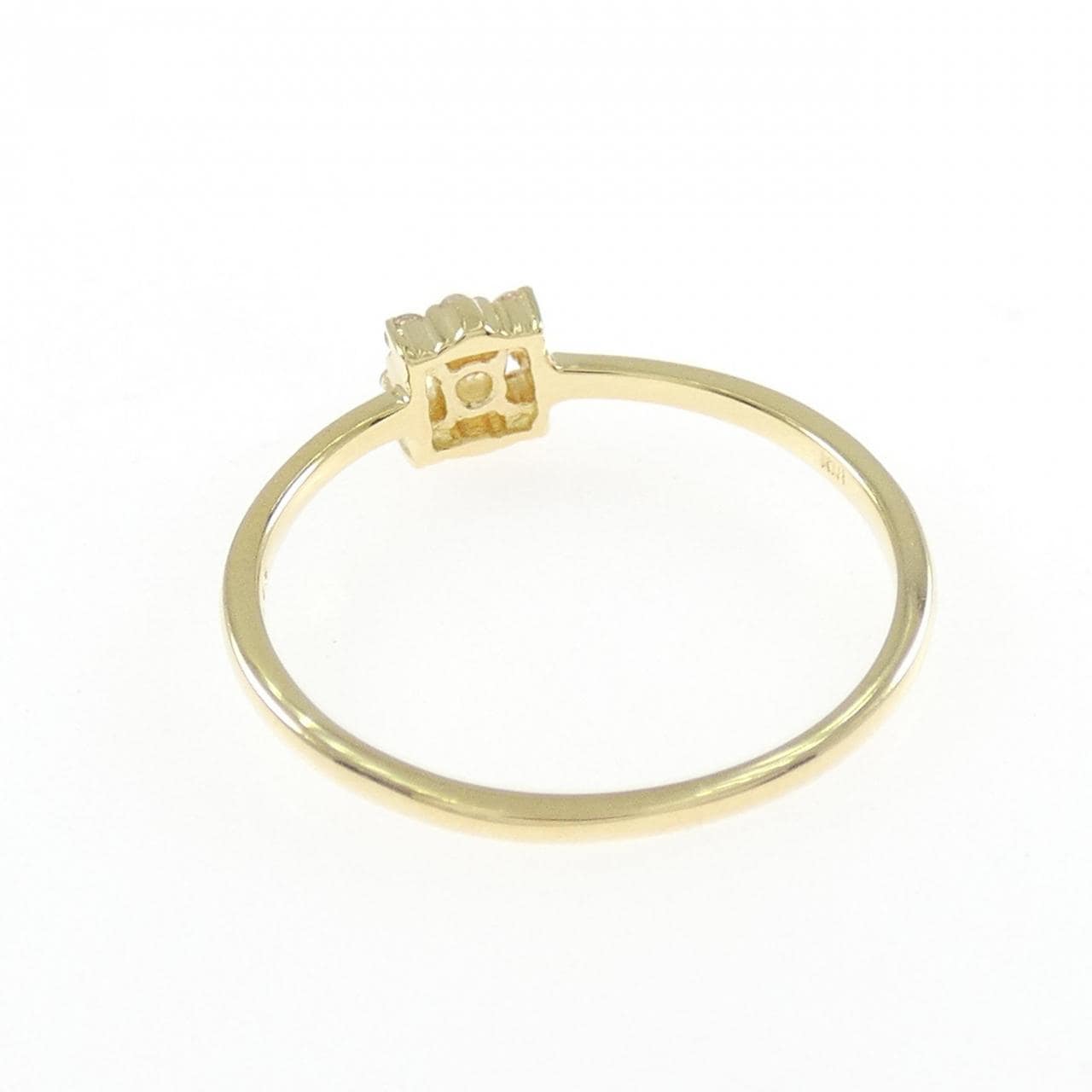 K18YG ダイヤモンド リング 0.09CT
