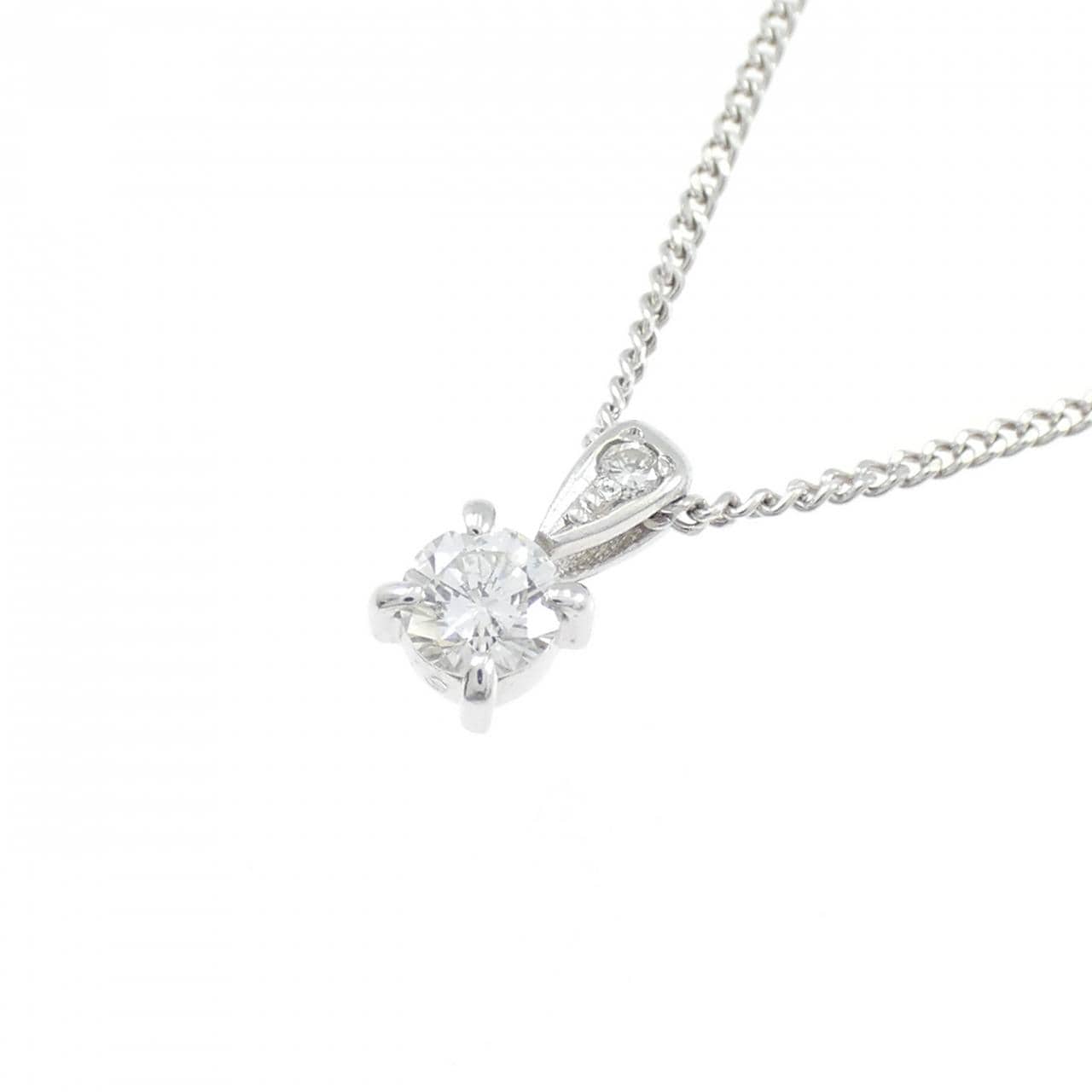 PT850 ダイヤモンド ネックレス 0.19CT