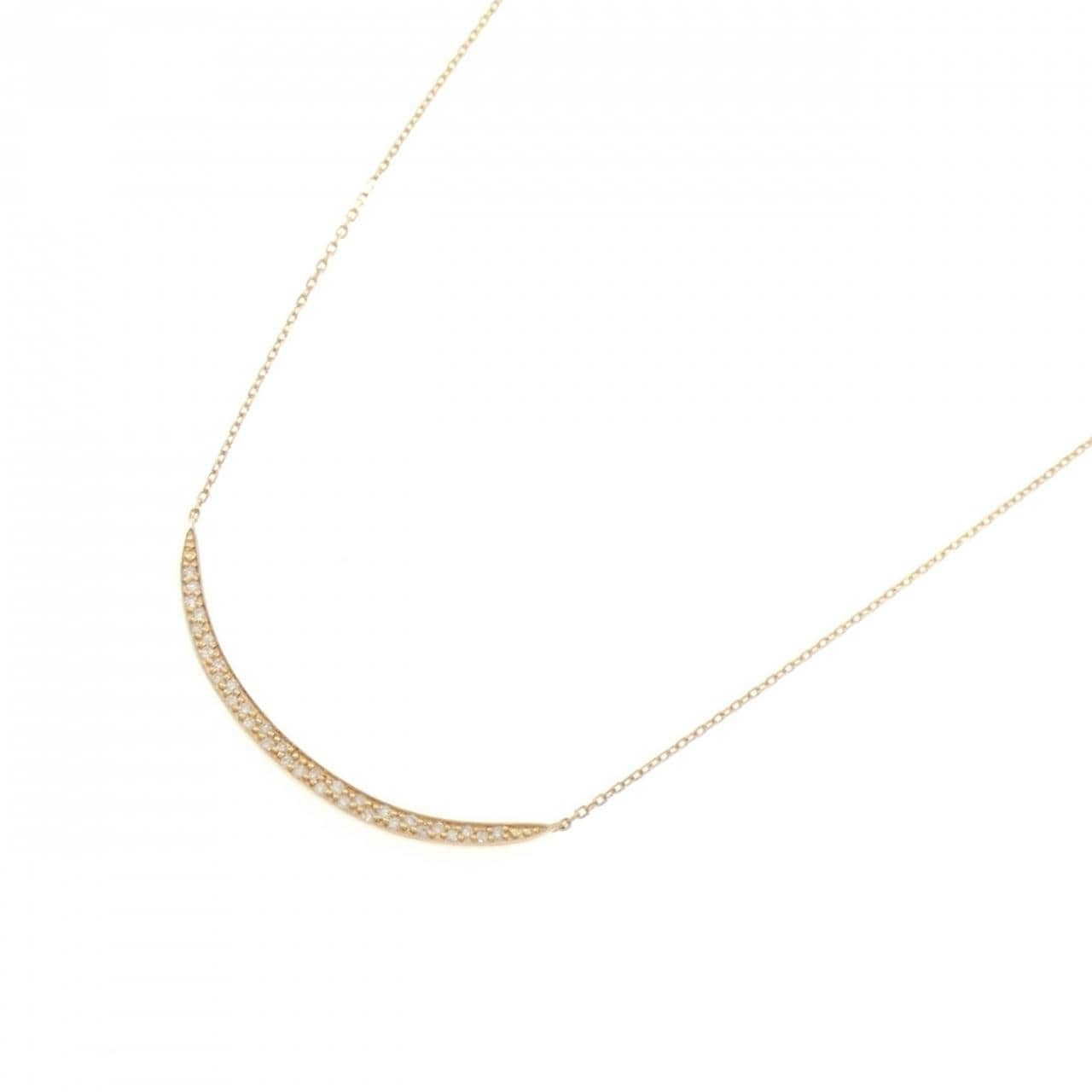 アガット ダイヤモンド ネックレス 0.06CT
