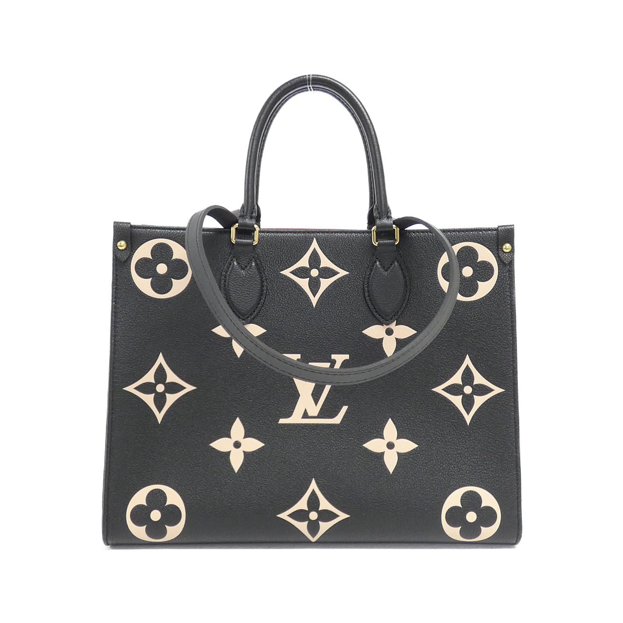 LOUIS VUITTON Bicolor Monogram Empreinte On The Go MM M45495 Bag