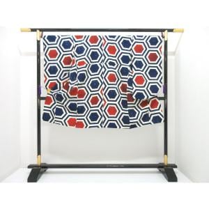 化繊　二尺袖　ショート丈　モダンアンテナ