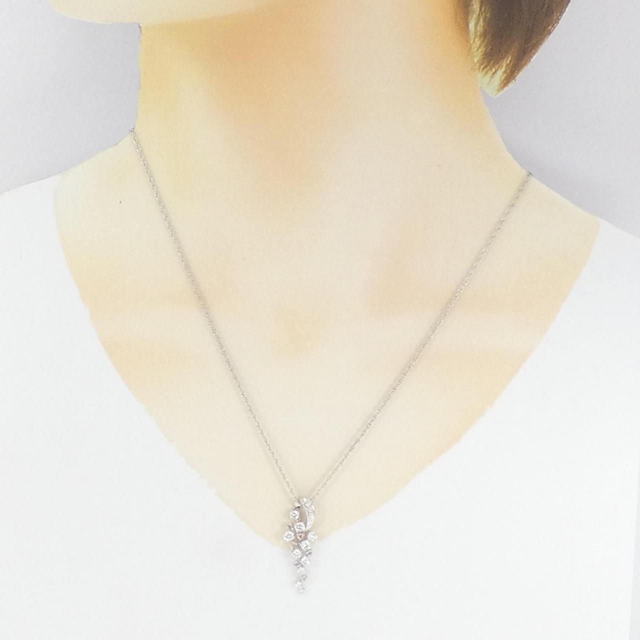 PT ダイヤモンド ネックレス 0.70CT